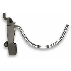raaco Cimco 408928, Haken mit offenem Ende, Fester Haken, J-Haken, Schwarz, Chro