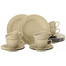 SELTMANN WEIDEN Beat Kaffeeservice 18-tlg. sandbeige