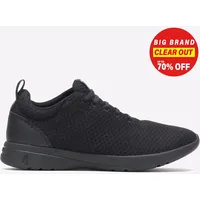 Hush Puppies Gute Schnürsenkel Damen Leichte Trainingsschuhe Schwarz