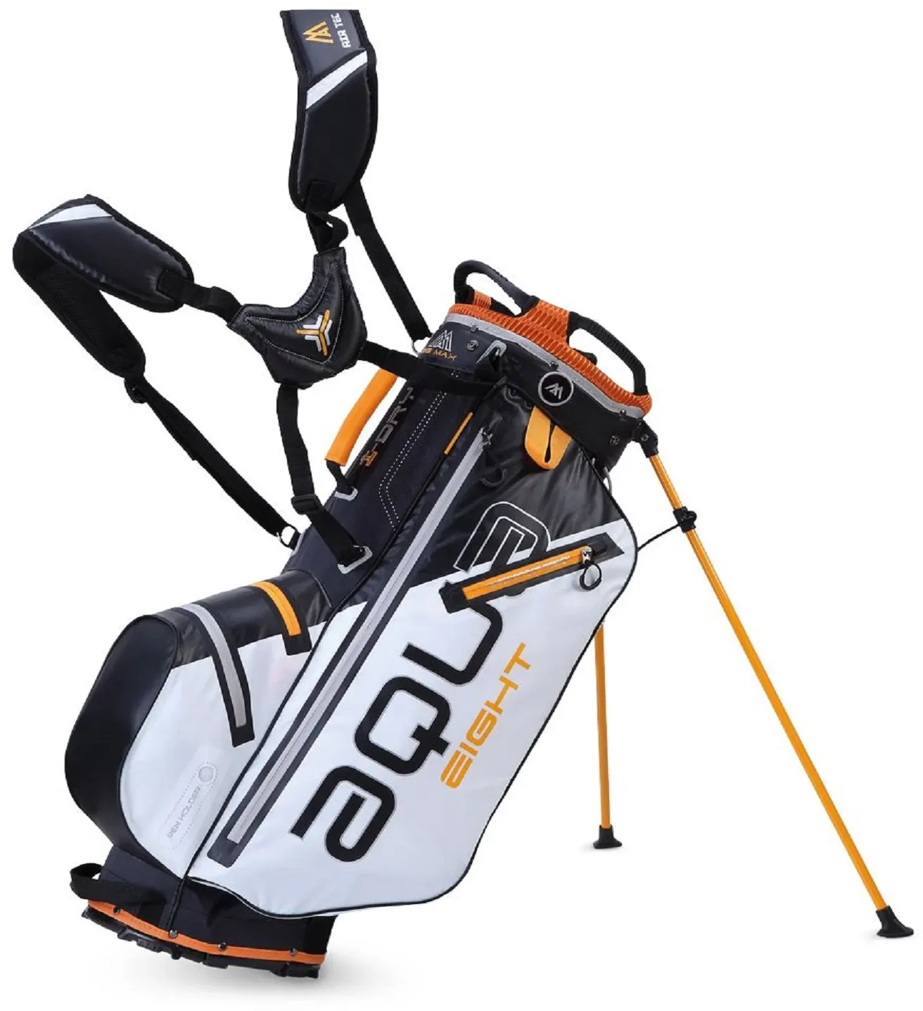 BIG MAX Standbag AQUA Eight, weiß/schwarz/orange