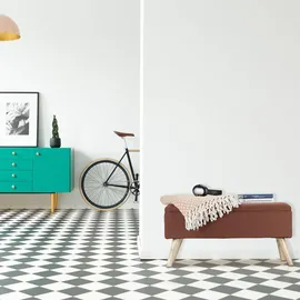Relaxdays Truhenbank Gepolstert Braun 39,5 x 79,5 x 39,5 cm