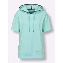 CATAMARAN Kapuzen-Shirt Mint 44/46