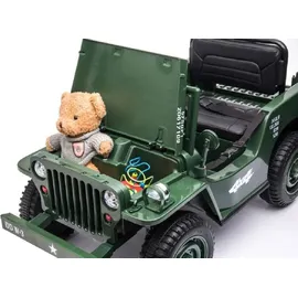 ES-Toys Elektro Auto Offroad Militär Grün (12V7A)