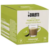 Bialetti-Kaffee Dolce Gusto®-kompatible Kapseln – Ginseng – 16 Kapseln