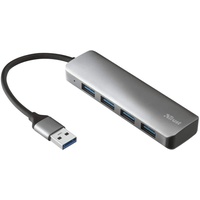 Trust Halyx Aluminium 4-Port USB Hub
