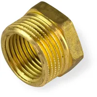 GENERAL FITTINGS - Messing Reduzierstück 3/4 ig auf 1' ag Reduzierung Verjüngung