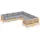 vidaXL Garten-Lounge-Set 8-tlg. grau
