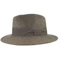 Breiter Filzhut grau M