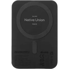 Native Union Magnetic Powerbank (Re)Classic 5000mAh - Schwarz