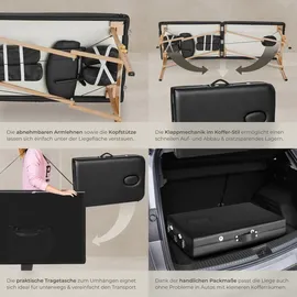 Tectake tectake® 2 Zonen Massageliege