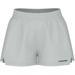 Head Tennishose Play Short (elastischer Bund) kurz grau Damen