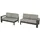 Hartman Titan Sofa Set Gartenlounge grau