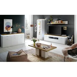 Sconto Wandboard Cali 175 x 22 x 26 cm Weiß