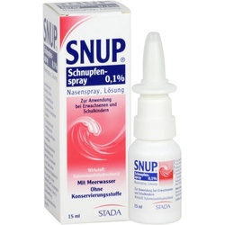 Snup Schnupfenspray 0,1 % Nasenspray 15 ml