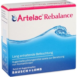 Dr Gerhard Mann ARTELAC Rebalance Augentropfen 3X10 ml