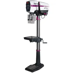 Lieferbar ab August 2024 ! Optimum Säulenbohrmaschine DP 26V-F Aktions-Set