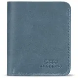 Otto Angelino Ultra Slim Bifold Kartenetui Unisex blau