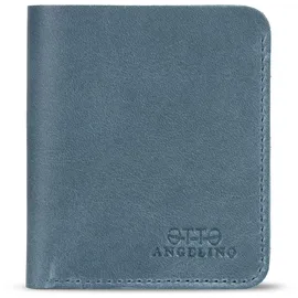 Otto Angelino Ultra Slim Bifold Kartenetui Unisex blau