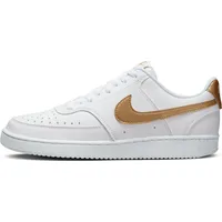 Nike Court Vision Low Next Nature Damen White/Metallic Gold/White 42,5