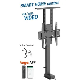 My Wall HP63AL TV-Lift-Halterung für Google Home, Höhenverstellbar, Motorisiert, Mit Fernbedienung 81,3 cm (32) - - (55\ )