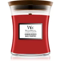 Woodwick Crimson Berries Duftkerze 85 g rot