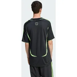 adidas Teamgeist Adicolor T-Shirt - Black / Signal Green - M
