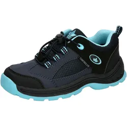 Outdoorschuh LICO "Outdoorschuh Gordo Low", Gr. 33, blau, Synthetik, Schuhe