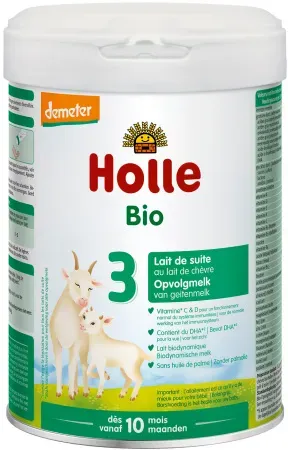 Holle Baby Food Folgemilch 3 Mit Bio-Ziegenmilch Ab 10 Monaten 800g