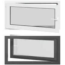 vidaXL Kellerfenster RISOR 110 x 60 cm grau