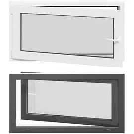 vidaXL Kellerfenster RISOR 110 x 60 cm grau