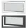 vidaXL Kellerfenster RISOR 110 x 60 cm grau