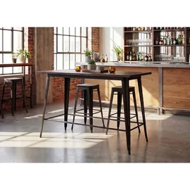 MCW Bartisch H10 147 x 106 x 60 cm Braun