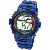 Scout The Digi 280308001 Gehäusefarbe Blau Silikonarmband Blau