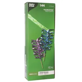 Papstar Deko-Picker Eisschirmchen 144 St. farbig sortiert 10 cm