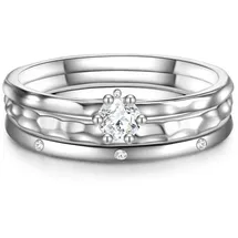 Glanzstücke München Ring Sterling Silber Zirkonia in silber | Gr.: 50
