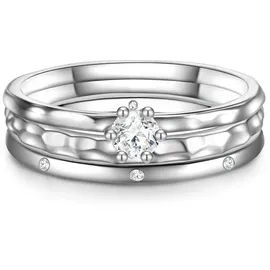 Glanzstücke München Ring Sterling Silber Zirkonia in silber | Gr.: 50