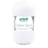 Gründl Häkelgarn Cotton Quick Weiß 50 g