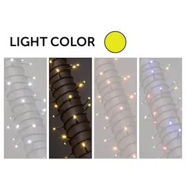 VELLEMAN Atria LED Lichterkette 18 m Warmweiß