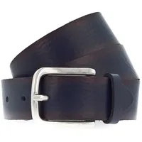 Vanzetti Damengürtel Leder 35 mm blau 85 cm