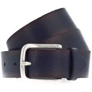 Vanzetti Damengürtel Leder 35 mm blau 85 cm