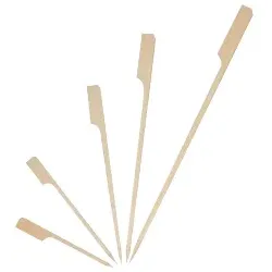 NATURESTAR Flag Fingerfood Spieße, natur 38984 , 1 Box = 250 Stück, 20 cm