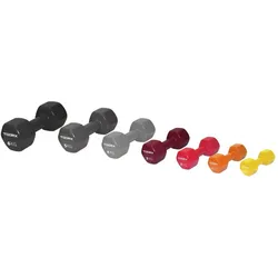 Vinyl Dumbbell - 4 kg hellgrau 4kg