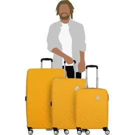 American Tourister Summer Square Koffer-Set 3-tlg. gelb