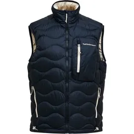 Peak Performance Helium Utility Down Vest Blau/Schwarz XL