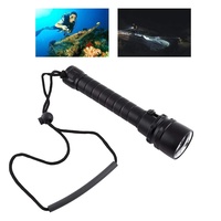 DEWIN Unterwasser Taschenlampe Unterwasser 100m LED Tauchlampe Tauchlampe mit Handschlaufe