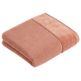 VOSSEN Pure Handtuch 60 x 110 cm red wood