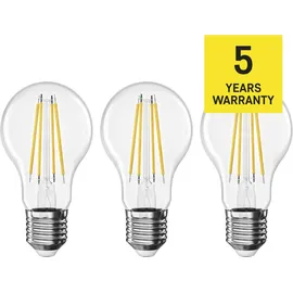 EMOS LED-Lampe Filament A60 1525283413 5W E27 neutralweiß 1060 lm 3 St.