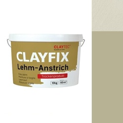CLAYTEC CLAYFIX Lehm-Anstrich SCGR 3.1 Feinkorn - 10 kg Eimer