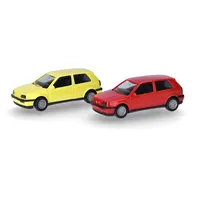 HERPA 014014 Modellbausatz Volkswagen(VW) Golf III VR6 2türig, 2er-Set,