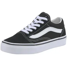 Vans Old Skool Kinder Schwarz/Weiß 27